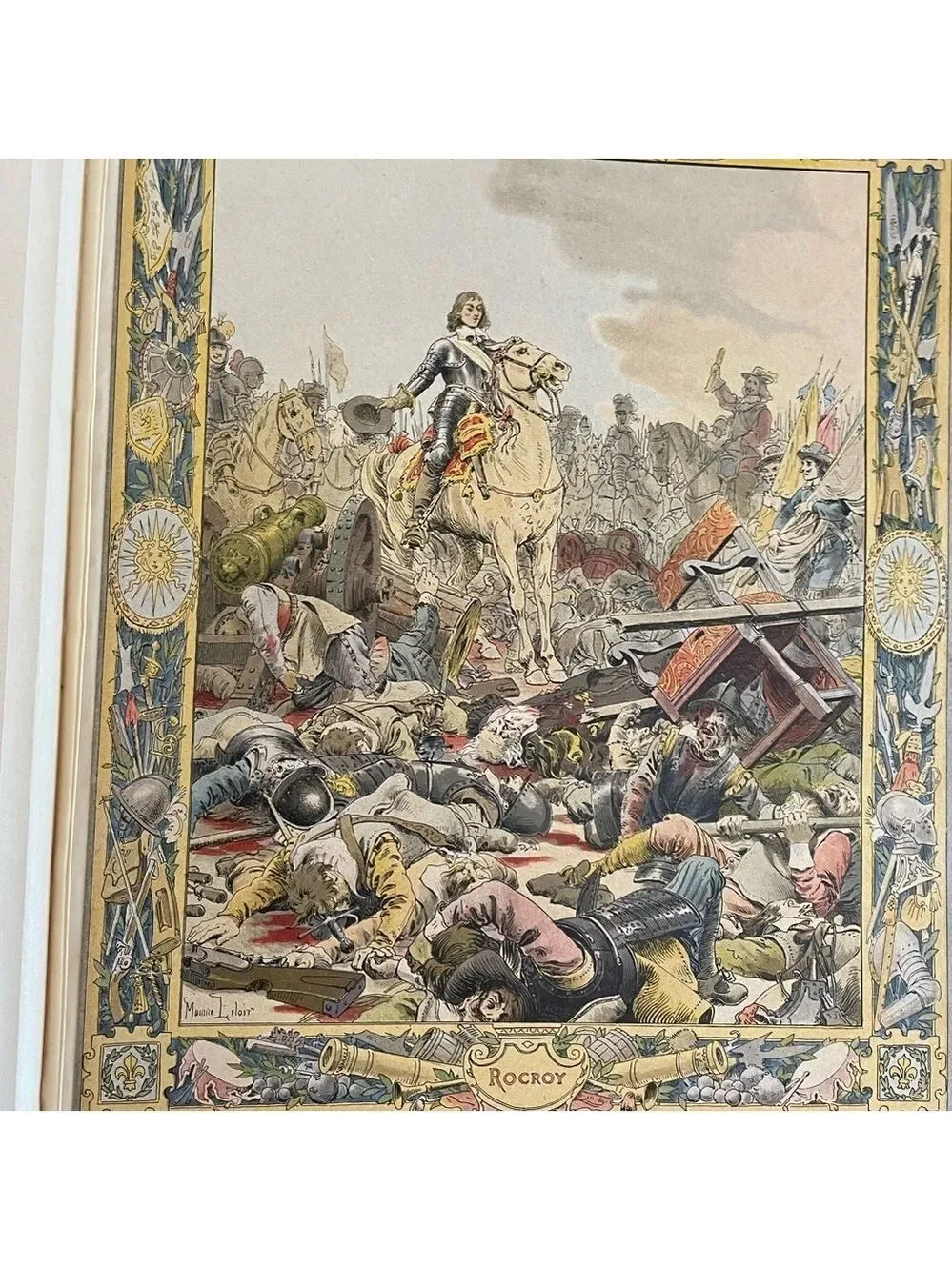 Le Roy Soleil by Gustavo Toulouse, 1908, French Full-Color Antique Book.